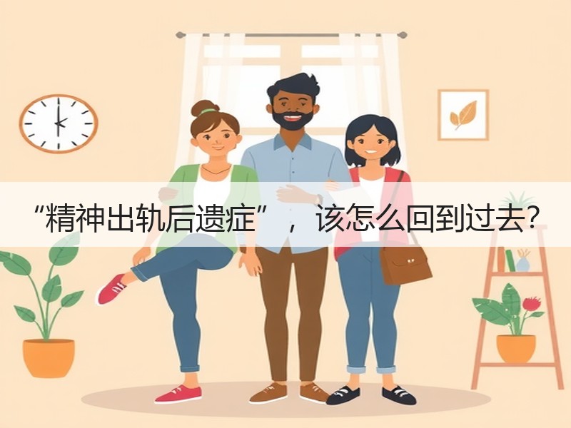 “精神出轨后遗症”，该怎么回到过去？