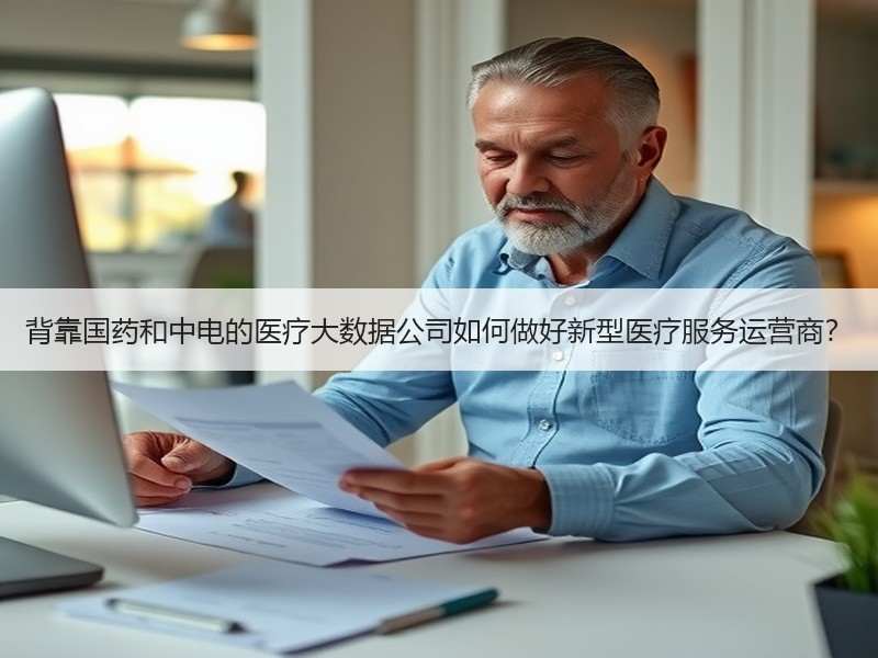 背靠国药和中电的医疗大数据公司如何做好新型医疗服务运营商？