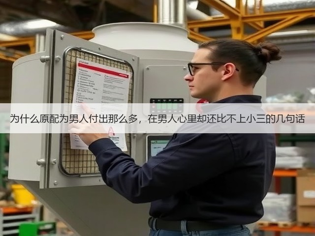 为什么原配为男人付出那么多，在男人心里却还比不上小三的几句话(图1)