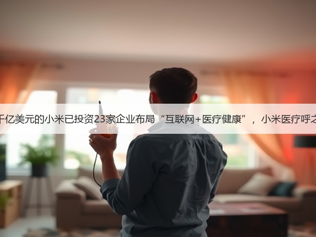估值近千亿美元的小米已投资23家企业布局“互联网+医疗健康”，小米医疗呼之欲出？(图1)