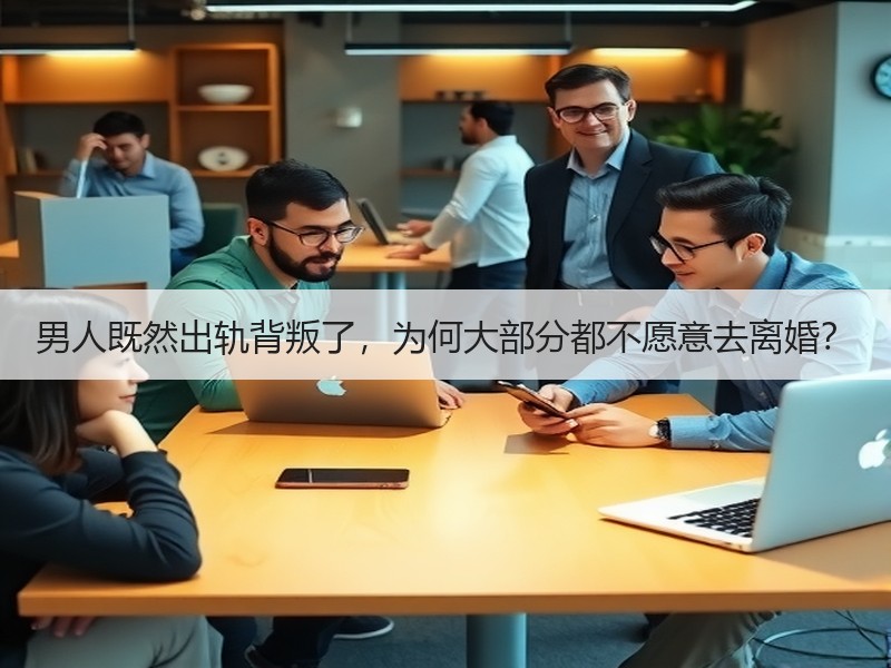 男人既然出轨背叛了，为何大部分都不愿意去离婚？