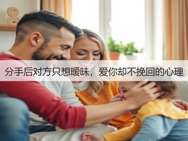 分手后对方只想暧昧，爱你却不挽回的心理