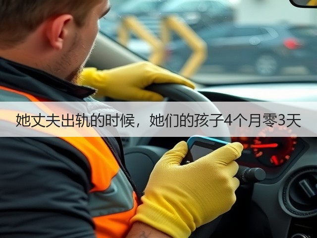她丈夫出轨的时候，她们的孩子4个月零3天(图3)
