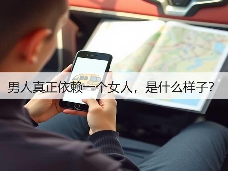 男人真正依赖一个女人，是什么样子？