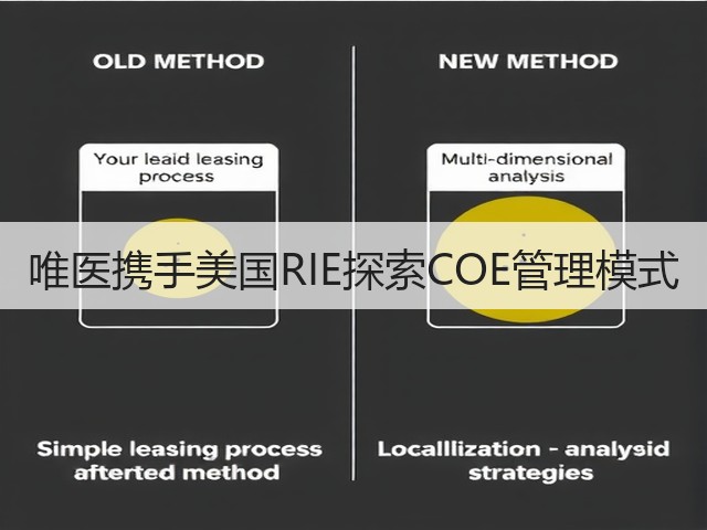 唯医携手美国RIE探索COE管理模式(图3)