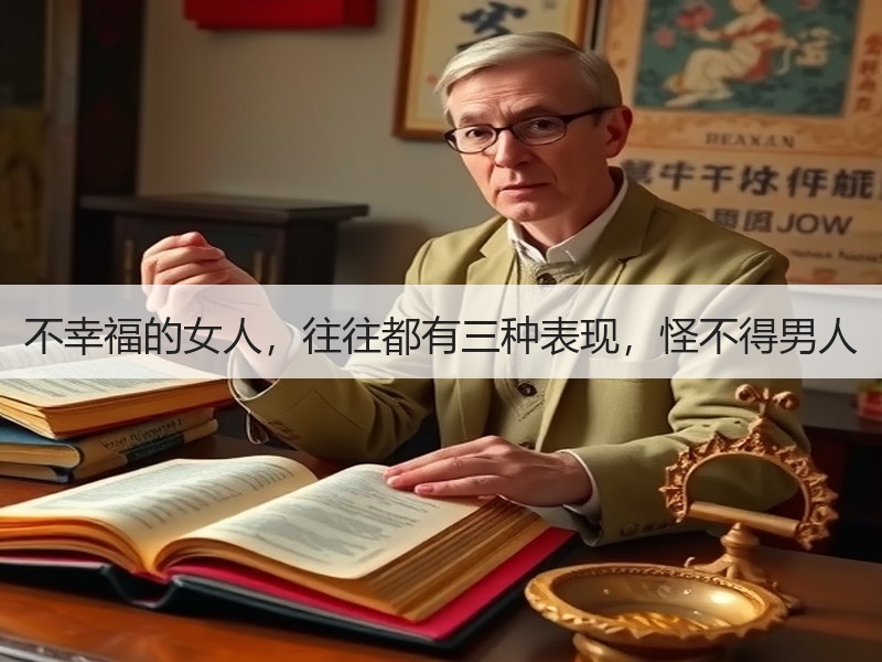 不幸福的女人，往往都有三种表现，怪不得男人