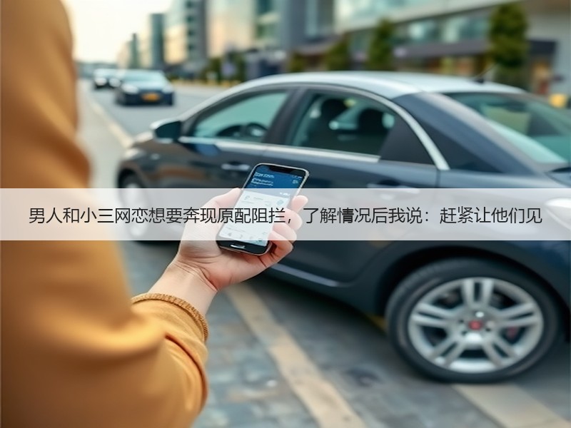 男人和小三网恋想要奔现原配阻拦，了解情况后我说：赶紧让他们见 - 安枢恋知心殿堂