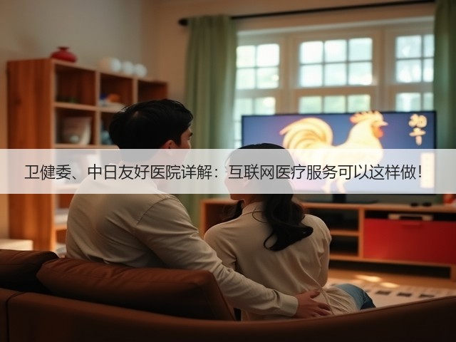 卫健委、中日友好医院详解：互联网医疗服务可以这样做！(图1)