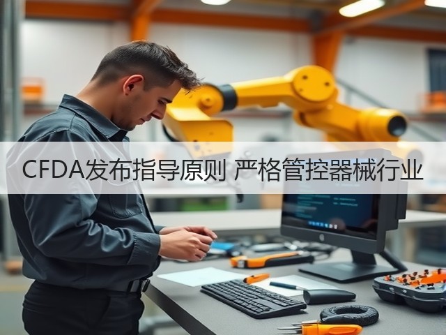 CFDA发布指导原则 严格管控器械行业(图1) CFDA发布指导原则 严格管控器械行业(图1)