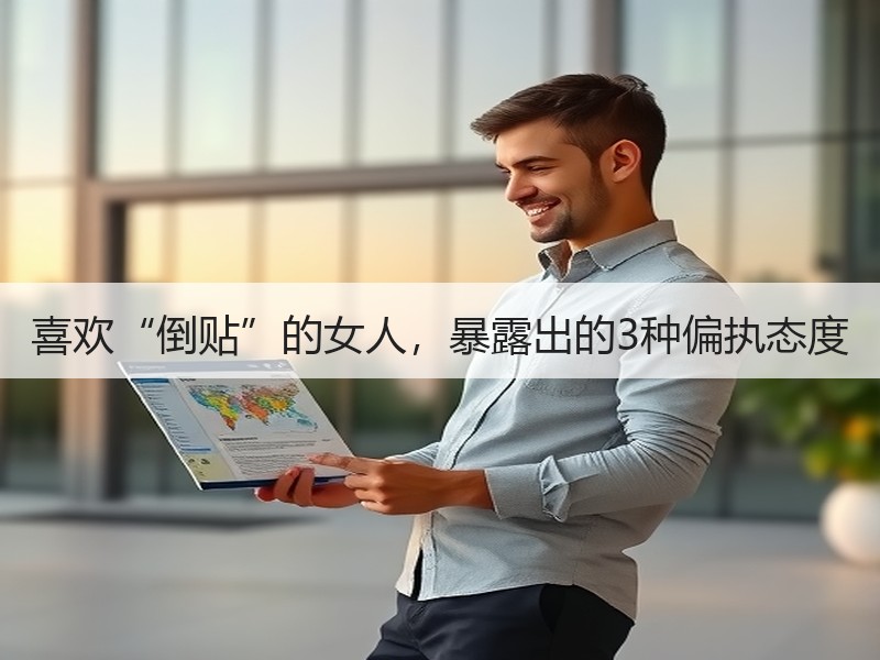 喜欢“倒贴”的女人，暴露出的3种偏执态度