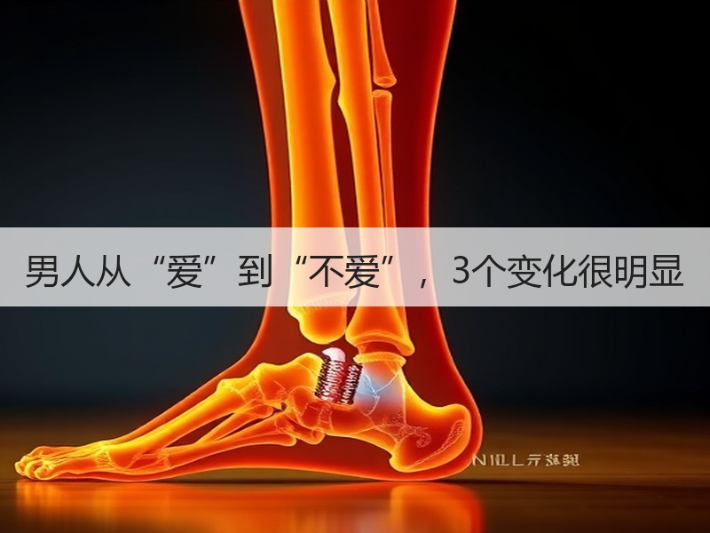 男人从“爱”到“不爱”，3个变化很明显