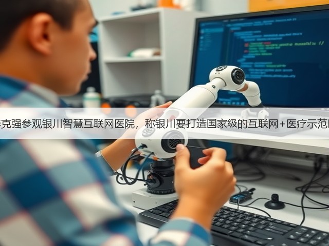 李克强参观银川智慧互联网医院,称银川要打造国家级的互联网+医疗示范区(图3) 李克强参观银川智慧互联网医院,称银川要打造国家级的互联网+医疗示范区(图3)