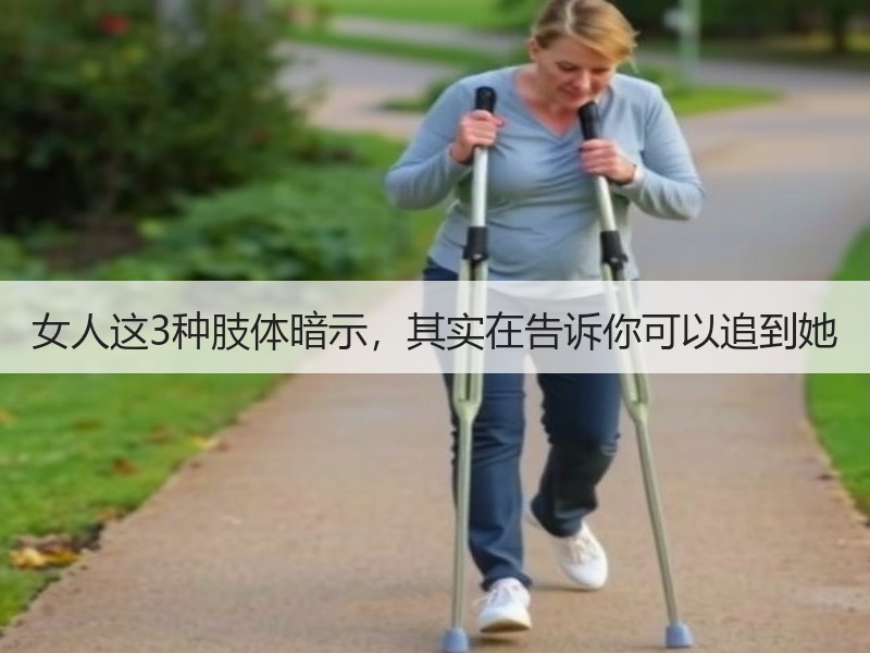 女人这3种肢体暗示，其实在告诉你可以追到她