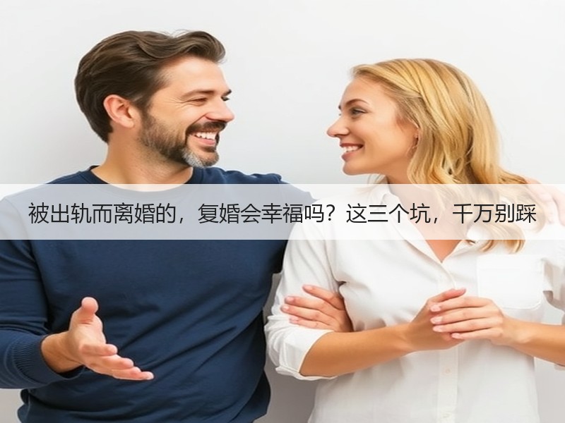 被出轨而离婚的，复婚会幸福吗？这三个坑，千万别踩
