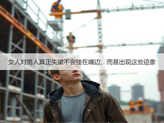 女人对男人真正失望不会挂在嘴边,而是出现这些迹象(图2) 女人对男人真正失望不会挂在嘴边,而是出现这些迹象(图2)
