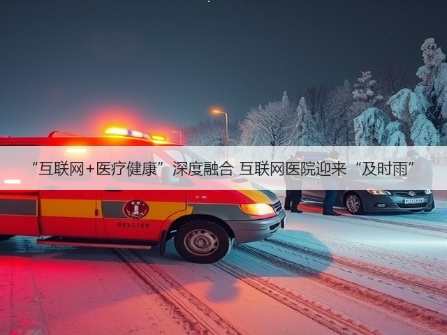 “互联网+医疗健康”深度融合 互联网医院迎来“及时雨”(图1) “互联网+医疗健康”深度融合 互联网医院迎来“及时雨”(图1)