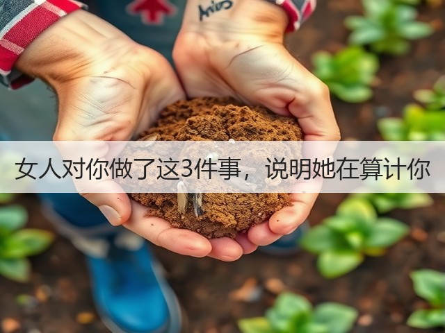 女人对你做了这3件事,说明她在算计你(图3) 女人对你做了这3件事,说明她在算计你(图3)