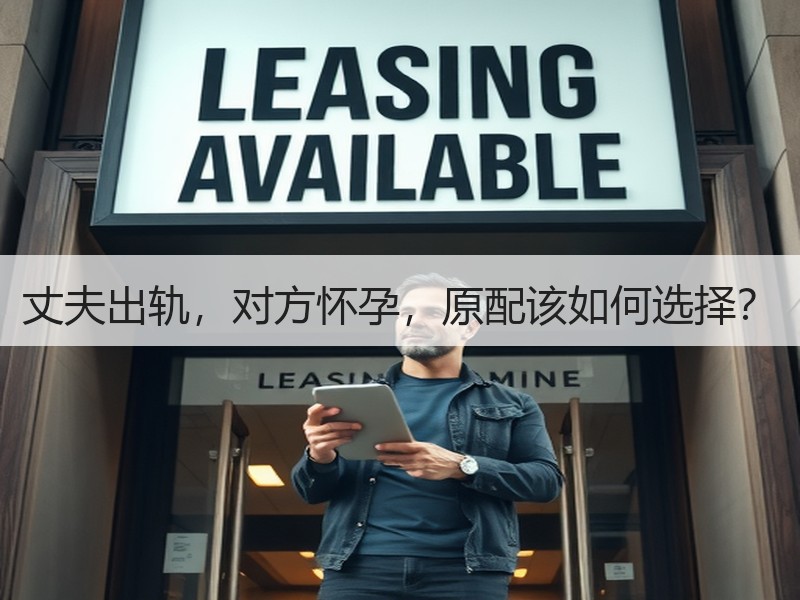 丈夫出轨，对方怀孕，原配该如何选择？