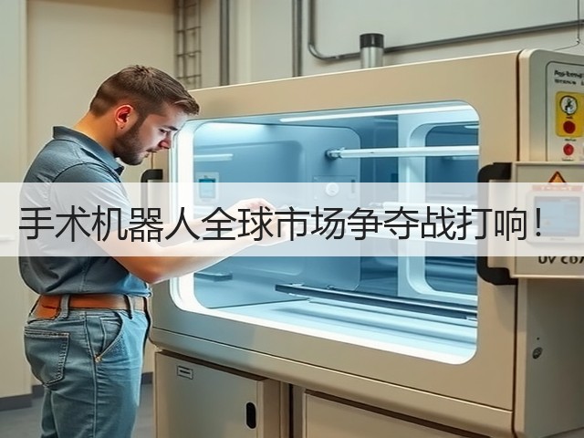 手术机器人全球市场争夺战打响!(图3) 手术机器人全球市场争夺战打响!(图3)