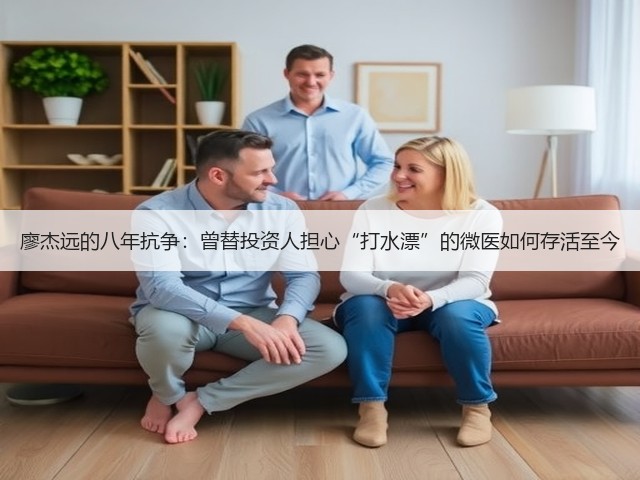 廖杰远的八年抗争：曾替投资人担心“打水漂”的微医如何存活至今(图3)