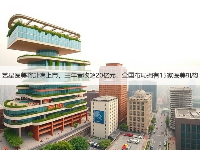 艺星医美将赴港上市,三年营收超20亿元,全国布局拥有15家医美机构(图3) 艺星医美将赴港上市,三年营收超20亿元,全国布局拥有15家医美机构(图3)