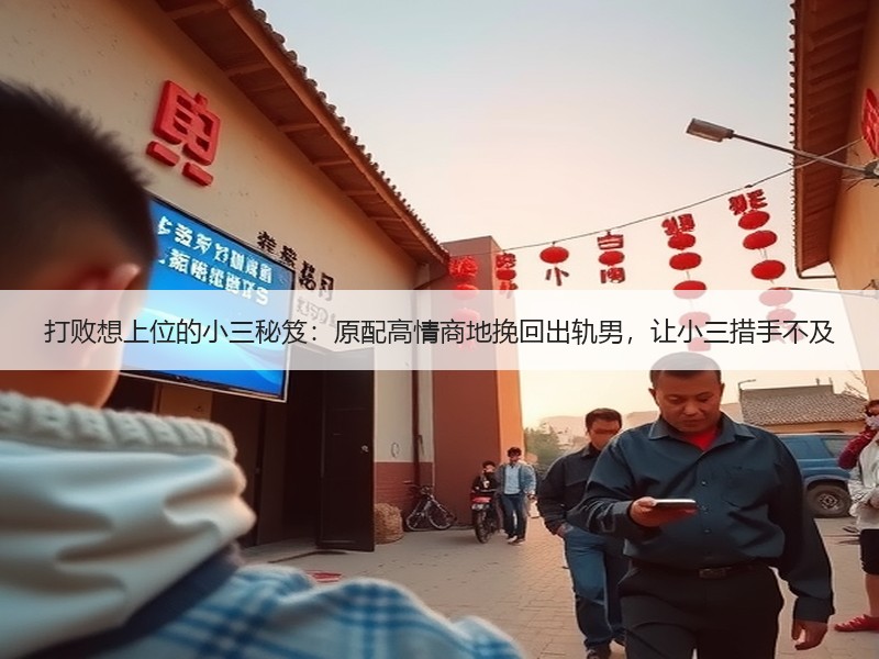 打败想上位的小三秘笈：原配高情商地挽回出轨男，让小三措手不及