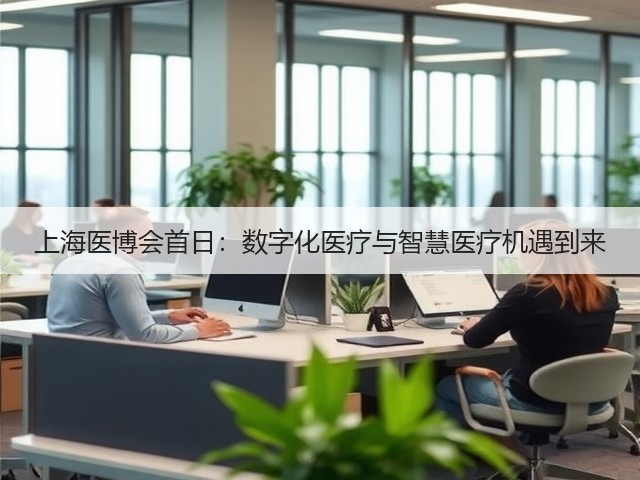 上海医博会首日:数字化医疗与智慧医疗机遇到来(图3) 上海医博会首日:数字化医疗与智慧医疗机遇到来(图3)