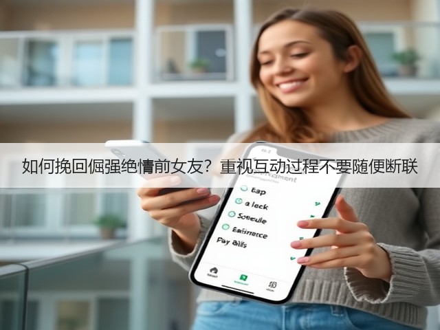 如何挽回倔强绝情前女友？重视互动过程不要随便断联(图3)