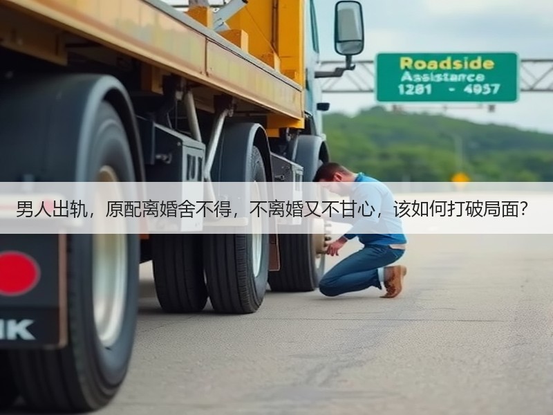 男人出轨，原配离婚舍不得，不离婚又不甘心，该如何打破局面？