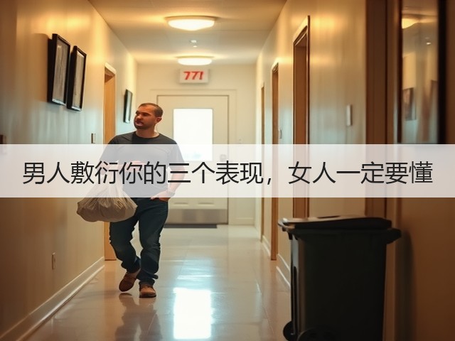 男人敷衍你的三个表现，女人一定要懂(图3)