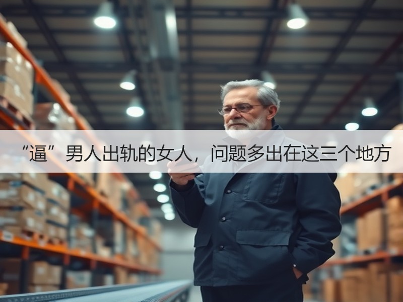 “逼”男人出轨的女人，问题多出在这三个地方