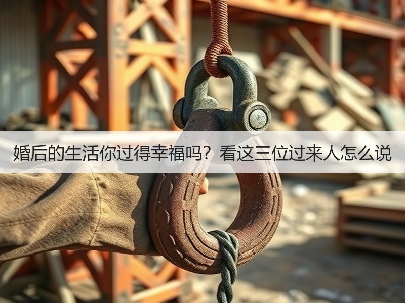 婚后的生活你过得幸福吗？看这三位过来人怎么说