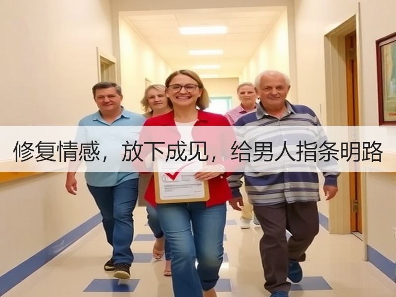 修复情感，放下成见，给男人指条明路 - 安枢恋知心殿堂