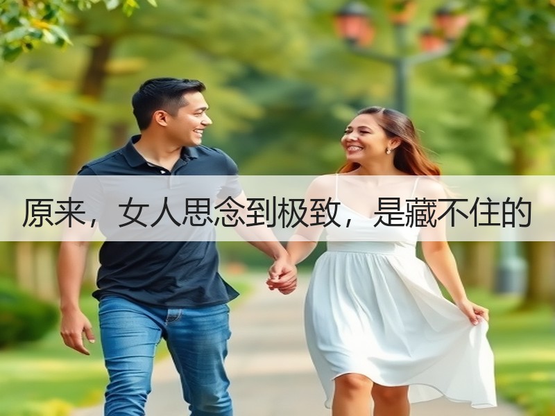 原来，女人思念到极致，是藏不住的