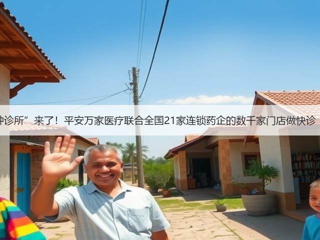 中国版“分钟诊所”来了!平安万家医疗联合全国21家连锁药企的数千家门店做快诊【基层案例】(图1) 中国版“分钟诊所”来了!平安万家医疗联合全国21家连锁药企的数千家门店做快诊【基层案例】(图1)
