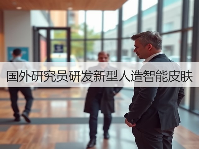 国外研究员研发新型人造智能皮肤(图3) 国外研究员研发新型人造智能皮肤(图3)