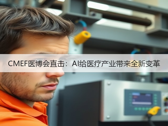 CMEF医博会直击:AI给医疗产业带来全新变革(图1) CMEF医博会直击:AI给医疗产业带来全新变革(图1)