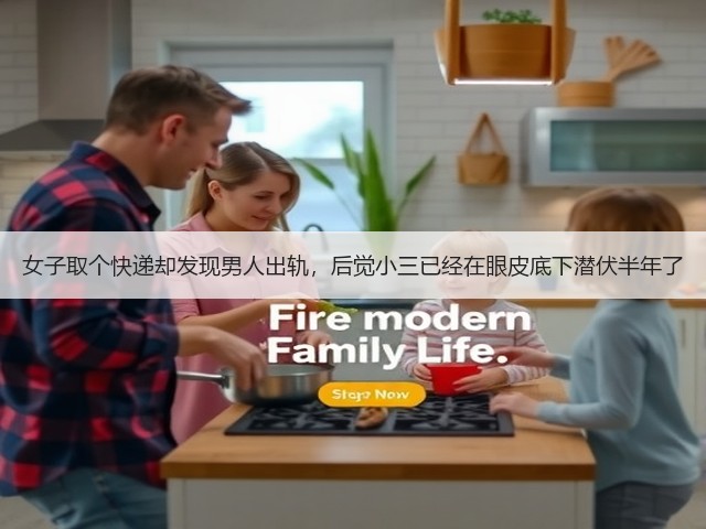 女子取个快递却发现男人出轨,后觉小三已经在眼皮底下潜伏半年了(图2) 女子取个快递却发现男人出轨,后觉小三已经在眼皮底下潜伏半年了(图2)