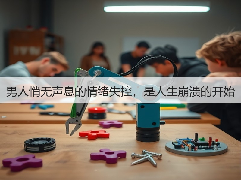 男人悄无声息的情绪失控，是人生崩溃的开始