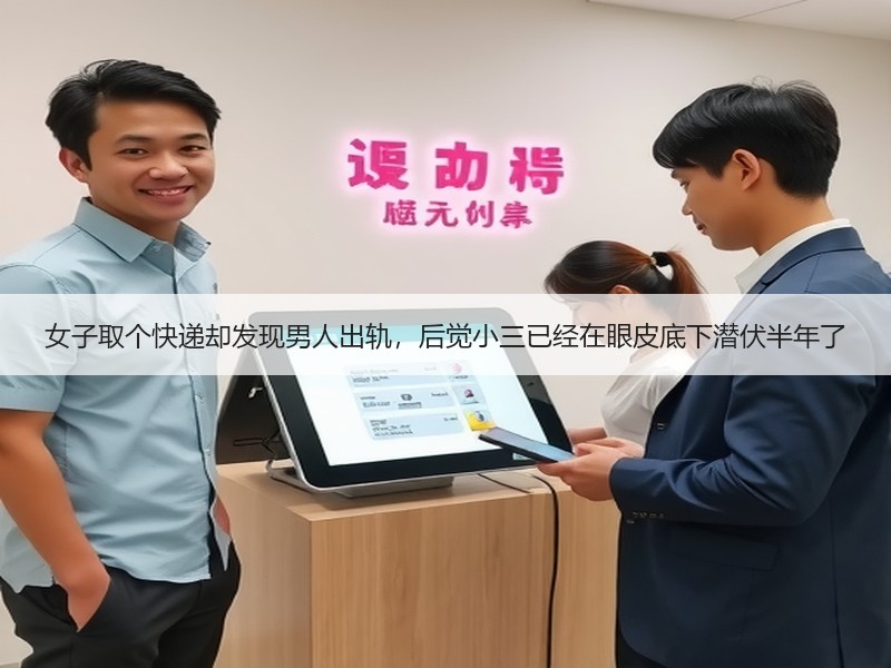 女子取个快递却发现男人出轨,后觉小三已经在眼皮底下潜伏半年了