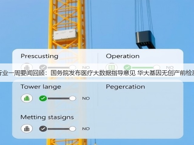 医疗行业一周要闻回顾：国务院发布医疗大数据指导意见 华大基因无创产前检测技术(图3)