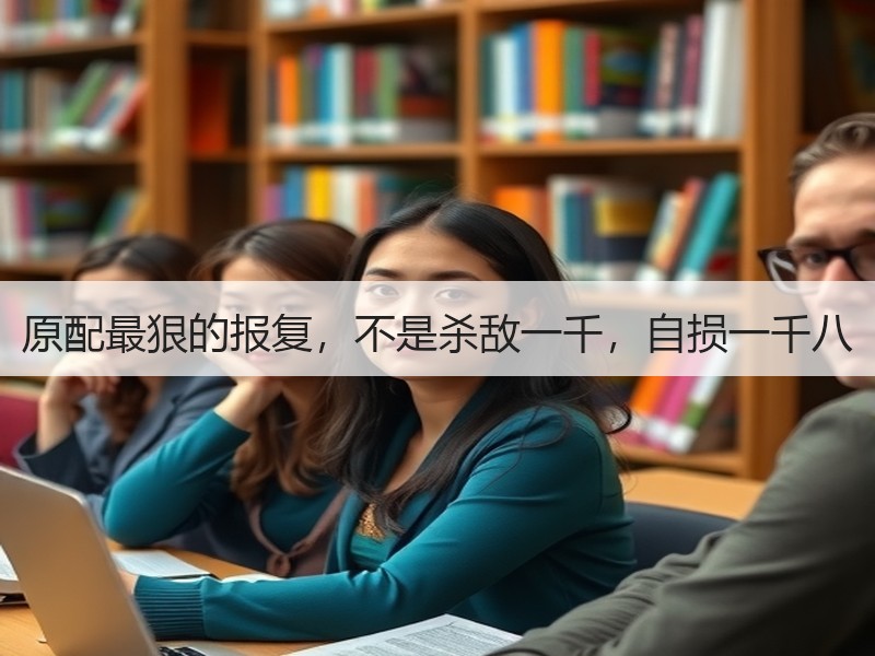 原配最狠的报复，不是杀敌一千，自损一千八