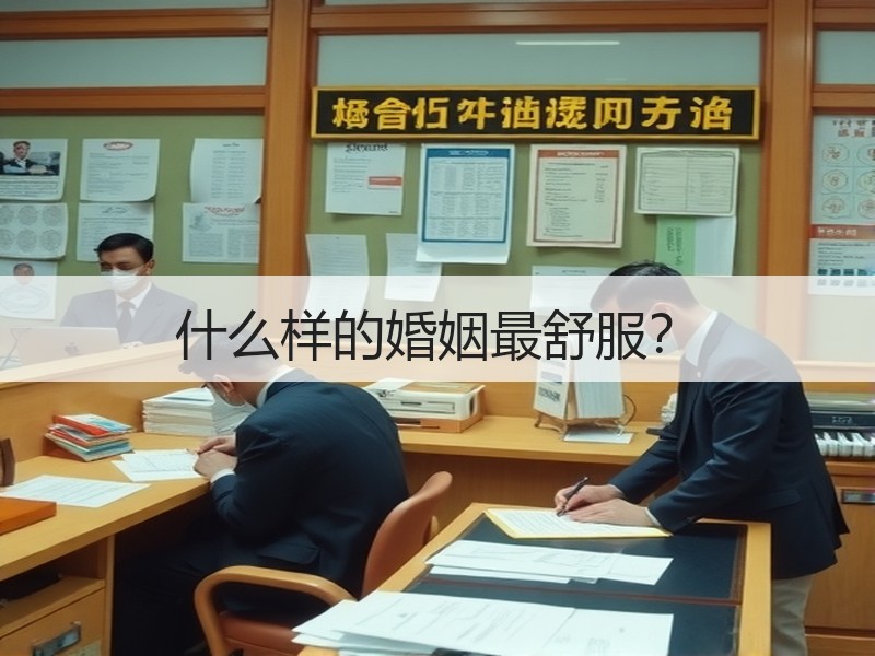 什么样的婚姻最舒服？