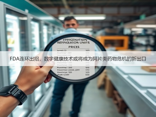 FDA连环出招，数字健康技术或将成为阿片类药物危机的新出口(图1)