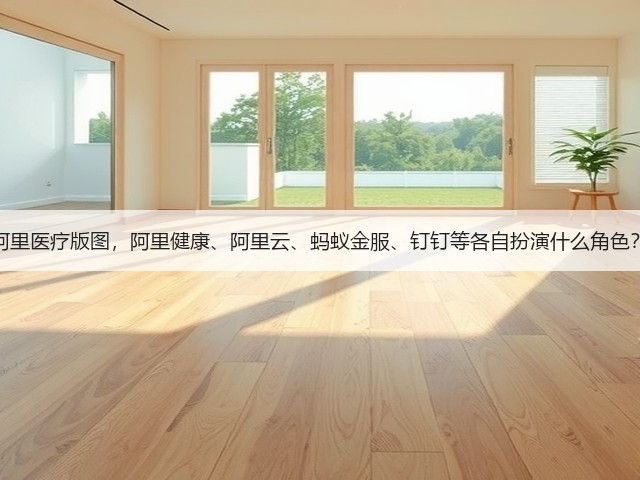 阿里医疗版图，阿里健康、阿里云、蚂蚁金服、钉钉等各自扮演什么角色？(图3)
