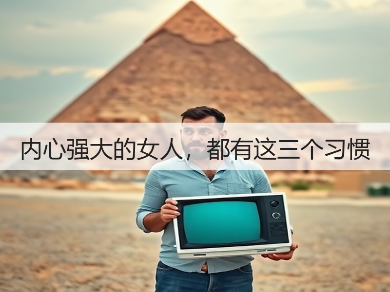 内心强大的女人，都有这三个习惯