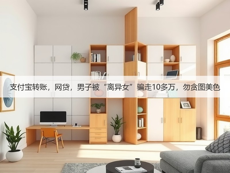 支付宝转账，网贷，男子被“离异女”骗走10多万，勿贪图美色