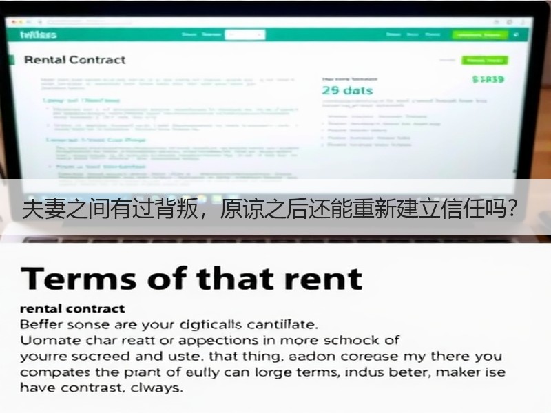 夫妻之间有过背叛，原谅之后还能重新建立信任吗？