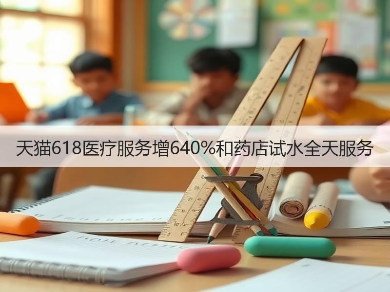 天猫618医疗服务增640%和药店试水全天服务