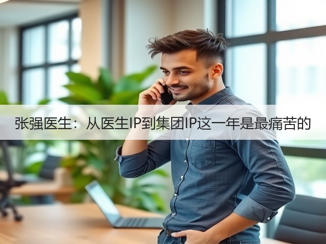 张强医生：从医生IP到集团IP这一年是最痛苦的(图3)